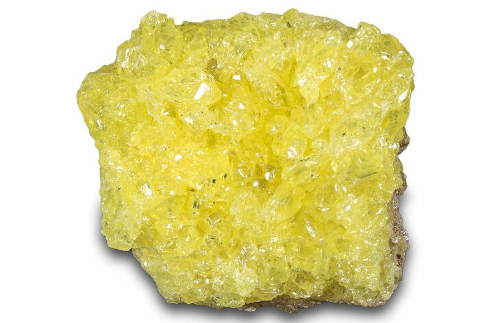 Bright-Yellow Sulfur Crystals - Bolivia #305280